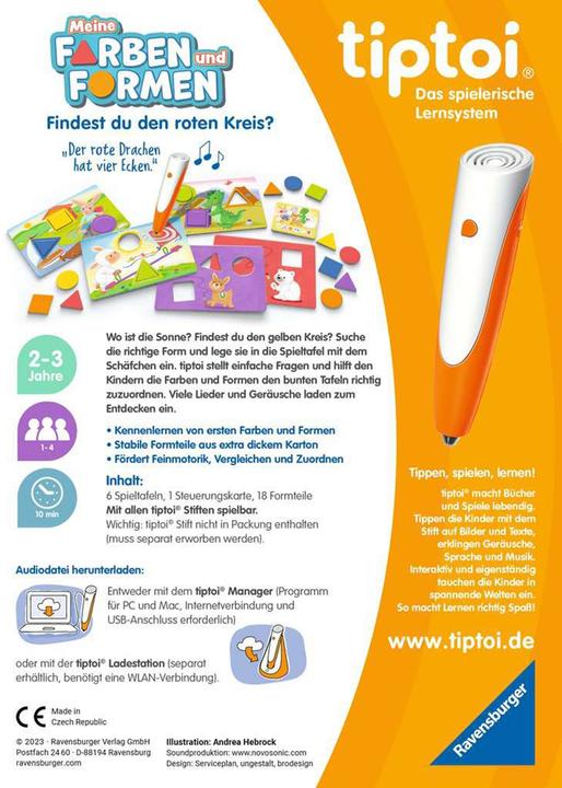 Produktbild tiptoi Meine Farben und Formen (Deutsch)