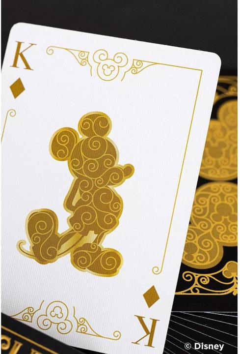 Actual product image Bicycle Disney - Black & Gold Mickey (German)
