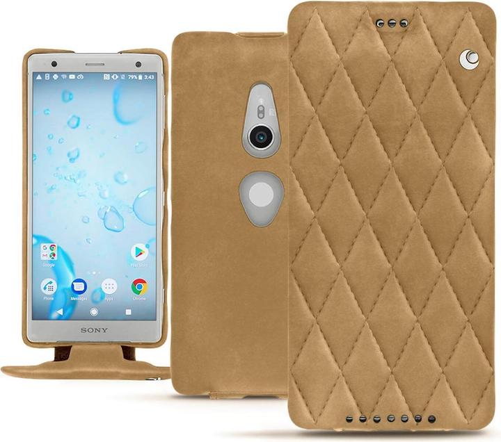Actual product image Noreve Leather cover vertical (Sony Xperia XZ2)