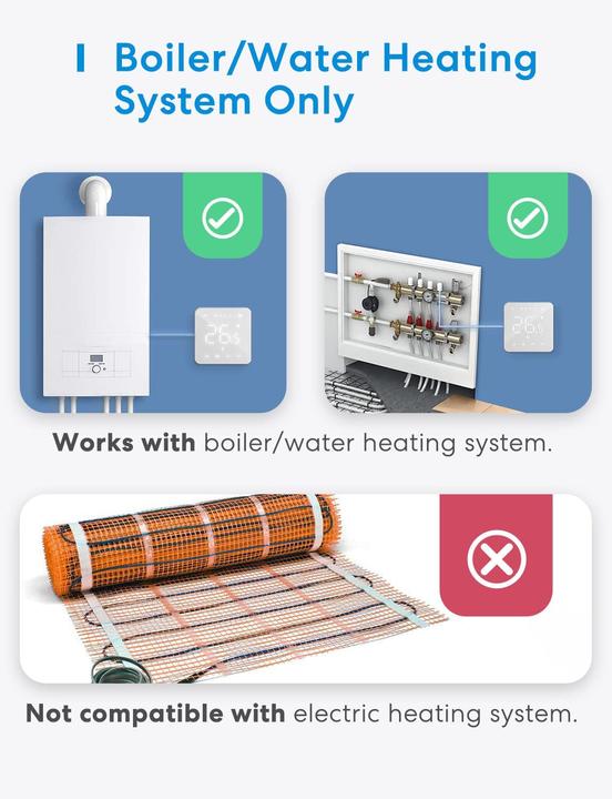 Actual product image Meross Smart thermostat