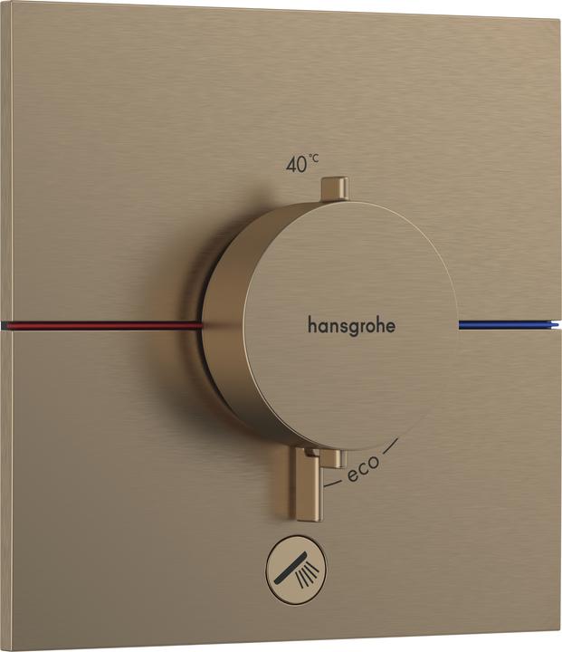 hansgrohe ShowerSelect Comfort E Thermostat, Unterputz, 1 Verbraucher, ein zusätzlicher Abgang, eck