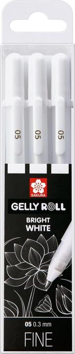 Sakura Gelly Roll (Weiss, 3 x)