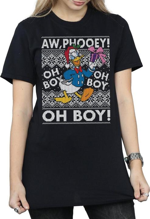 Produktbild Disney Donald Duck Christmas Fair Isle TShirt (M)