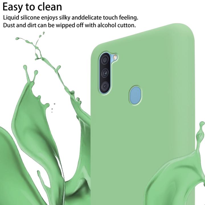 Actual product image Cadorabo TPU Cover Mobile Phone Chain Liquid (Samsung Galaxy A11, Samsung Galaxy M11)