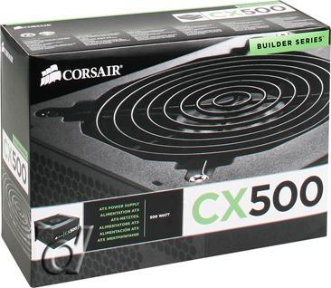 Produktbild Corsair Netzteil 500 CX - 500 Watt (500 W)