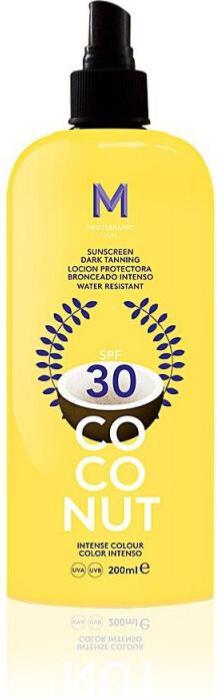 Immagine prodotto Mediterraneo Sun COCONUT crema solare abbronzante scura SPF30 200 ml (Crema solare, SPF 30, 200 ml)