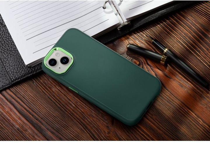 Produktbild OEM Back panel cover FRAME Case for IPHONE 15 green (Apple iPhone 15)