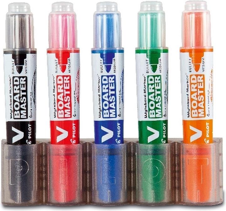 Actual product image Pilot Whiteboard marker BG V-Board 12 pieces (Multicoloured, 2.30 mm, 5 x)