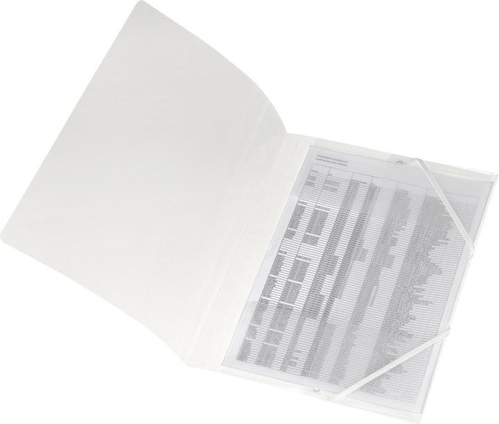 Actual product image Herlitz Elasticated folder A4 PP translucent (A4, 1 x)