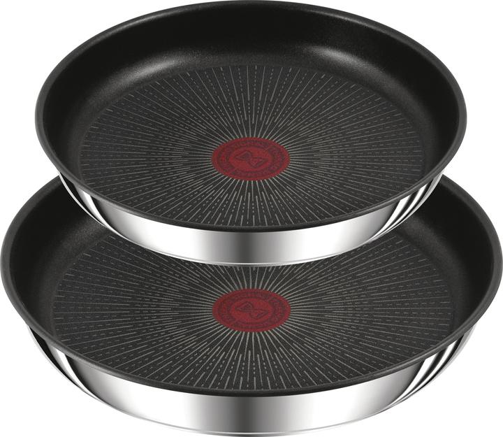 Immagine prodotto Tefal Ingenio Preference On (28 cm, Set di pentole e padelle da cucina, Acciaio inossidabile)