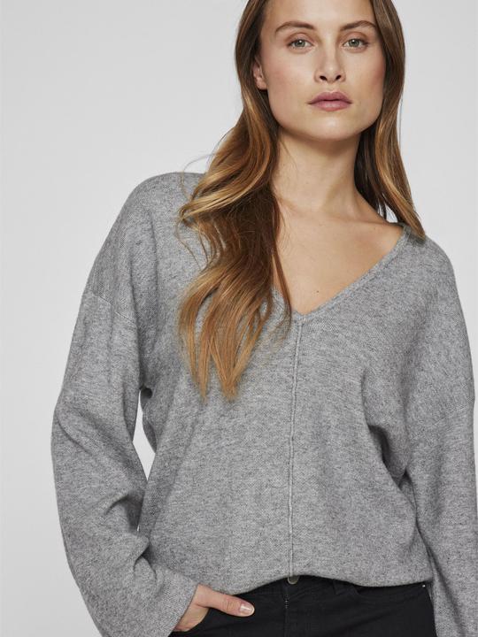 Image du produit Vila V-Ausschnitt Strickpullover (M)