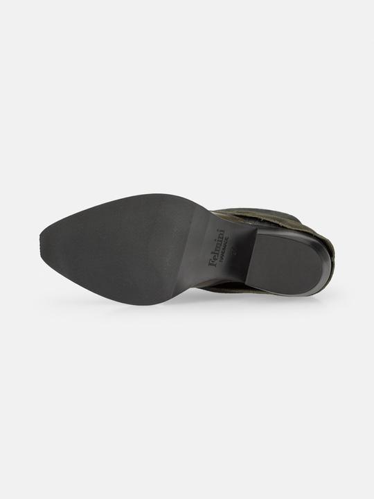 Image du produit Felmini CRETA D608, la botte de cowboy irrévérencieuse de, est équipée de pièces en cuir métallisé qui (36)