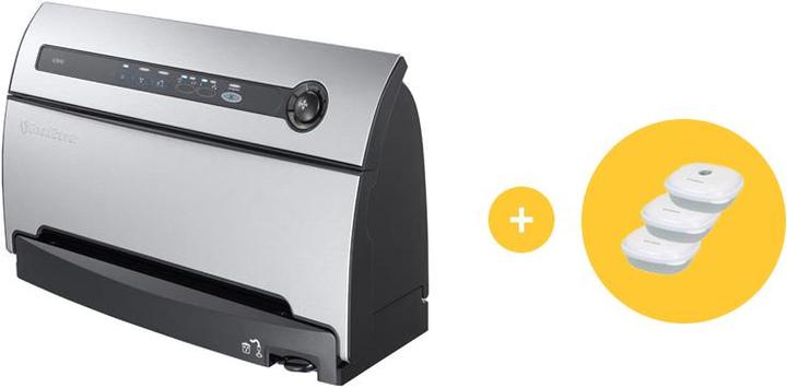 Image du produit FoodSaver V3840 + set de 3 boîtes alimentaires 0.7l