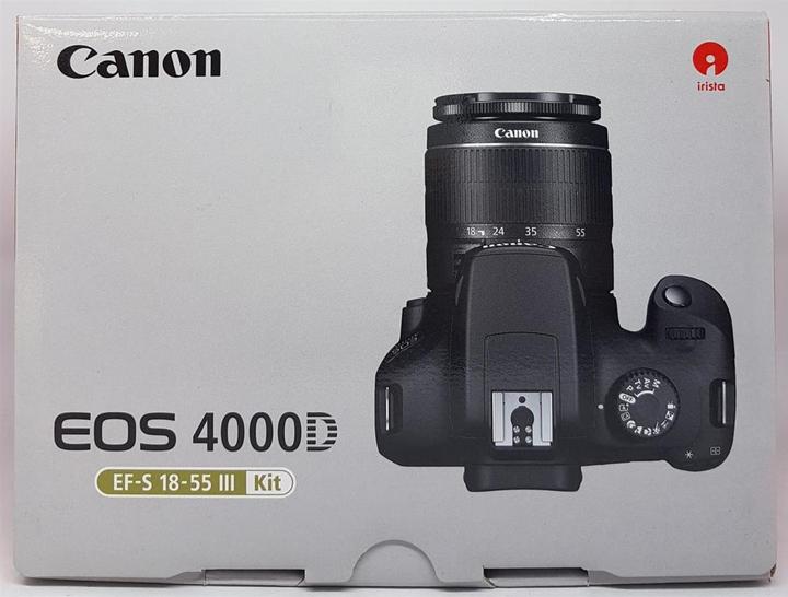 Produktbild Canon Eos 4000d Dc - (Eu) (18 - 55 mm, 18.70 Mpx, APS-C / DX)
