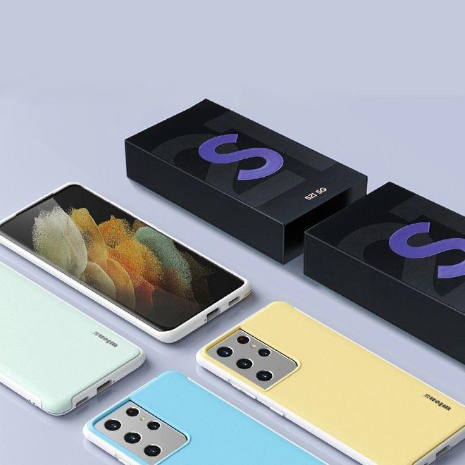 Produktbild MU Style Macaron Series Plastik Hülle (Samsung Galaxy S21 Ultra)