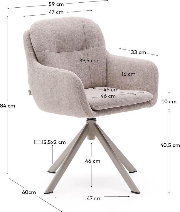 Actual product image Kave Home Lexa