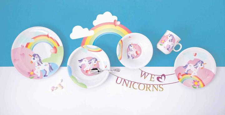 Produktbild Seltmann Compact Mein kleines Einhorn Kindergeschirr Set