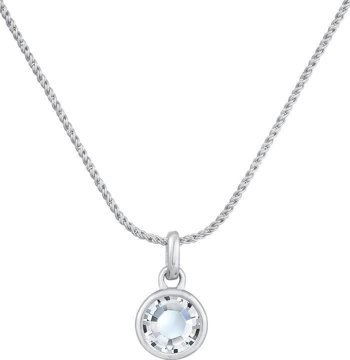 Actual product image Elli Crystal chain (925 sterling silver, Glass crystal, 45 cm)