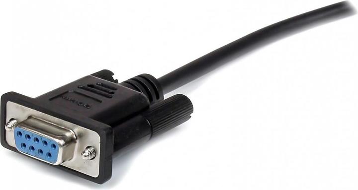 Produktbild StarTech 2m Black Db9 Serial Cable M/F (2 m, VGA)