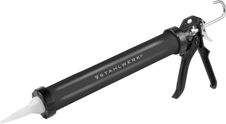 Actual product image Stahlwerk Silicone gun SPB-600 ST with 600 ml aluminum silicone gun
