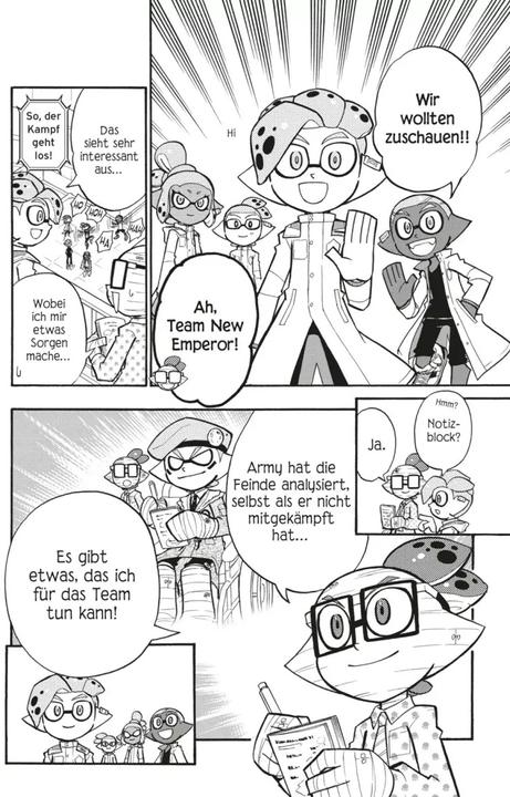 Actual product image Splatoon 10 (German, Sankichi Hinodeya, 2021)