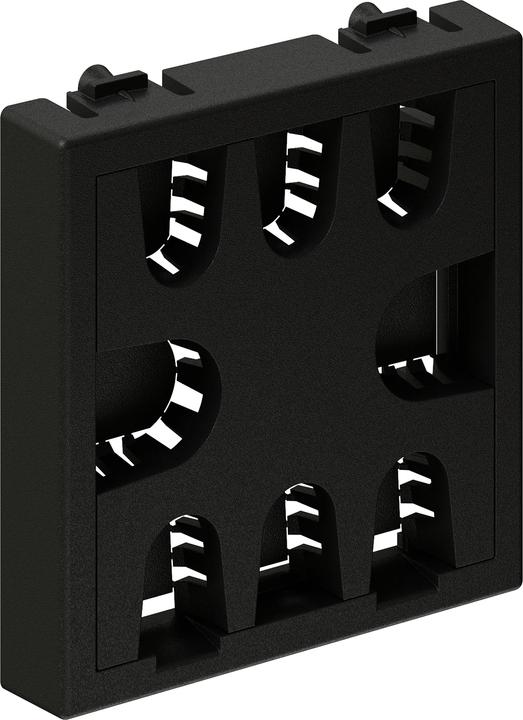 IB Connect Accessori multimediali 45x45 antracite Ingresso cavi 8 posti (0.05 m)