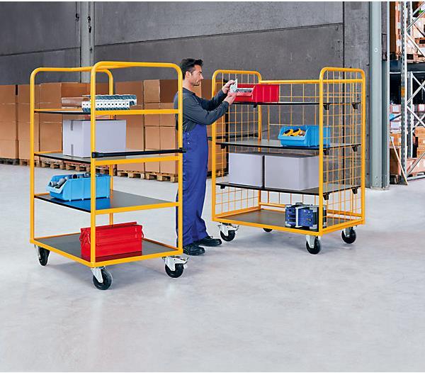 Immagine prodotto kaiserkraft Carrelli professionali per scaffali e piani (350 kg)