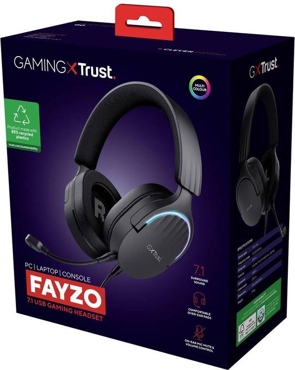 Actual product image Trust GXT490 FAYZO 7.1 (Cable)
