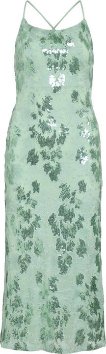 Rouge Edit Pailletten Maxikleid (42)