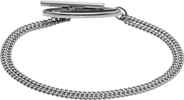 Immagine prodotto Diesel Oval D Logo Armband (17.50 cm, Acciaio inossidabile)
