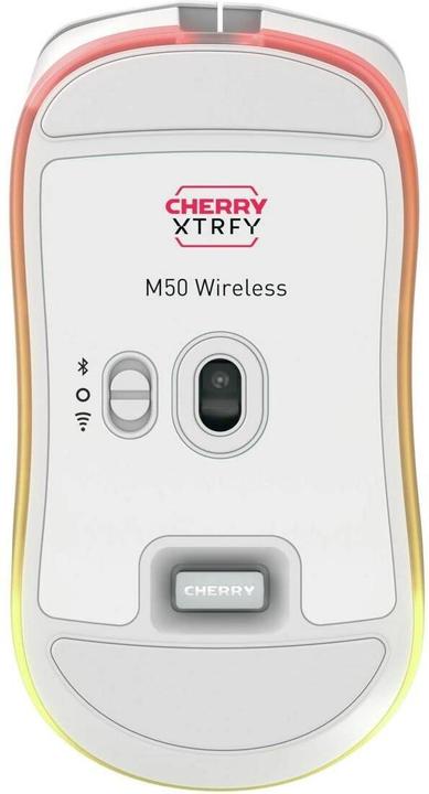 Image du produit CHERRY xtrfy Souris sans fil M50 blanche (Sans fil, Filaire)