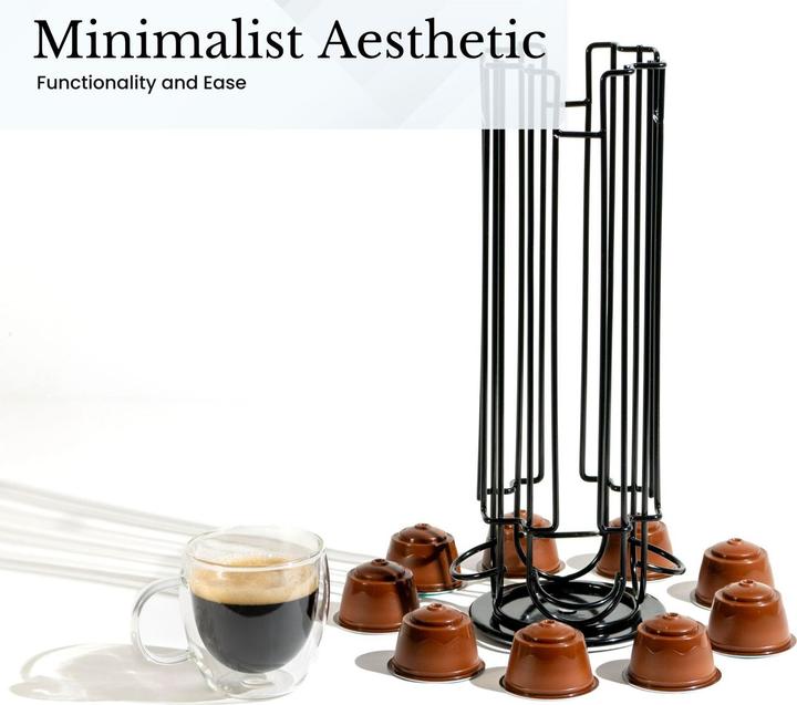 Actual product image Intirilife Kaffee Kapselhalter kompatibel mit Dolce Gusto Kapseln (24 Stück)