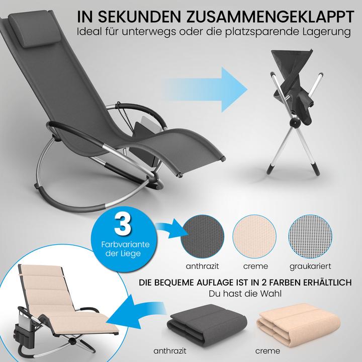 Produktbild Eloneo Relax-Schaukelliege (157 cm)