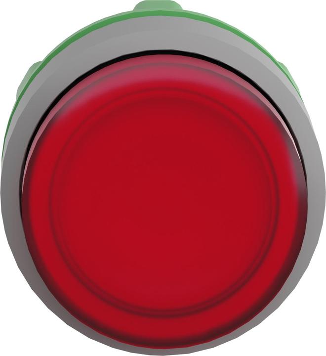 Image du produit Schneider Electric Bouton-poussoir lumineux, frontal, dépassant, ZB5AW143C0