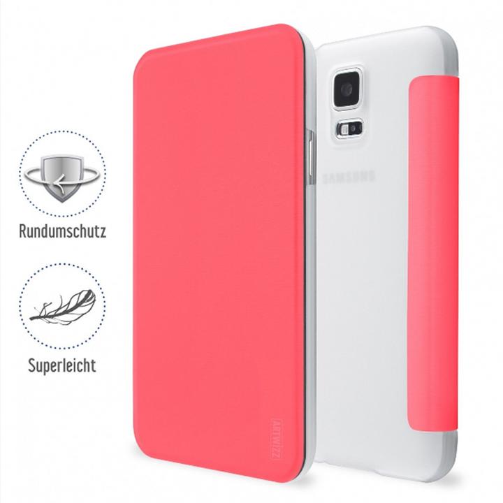 Produktbild Artwizz SmartJacket Schutzclip für Galaxy S5 Pink (Samsung Galaxy S5)