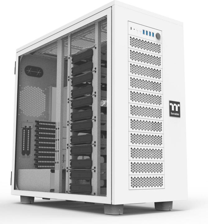 Produktbild Thermaltake Tt AX700 TG Snow White (Mini-ITX, XL-ATX, ATX, SSI CEB, mATX, SSI EEB, E-ATX)