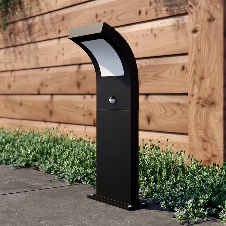 Image du produit Arcchio Advik lampe de jardin extérieure avec capteur H60 Graphite (760 lm, IP54)