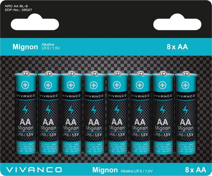 Produktbild Vivanco Nrc AA (8 Stk., AA)