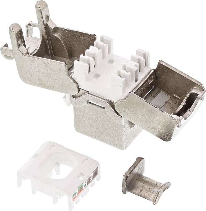 Produktbild InLine Keystone RJ45 Buchse mit LSA Einsatz