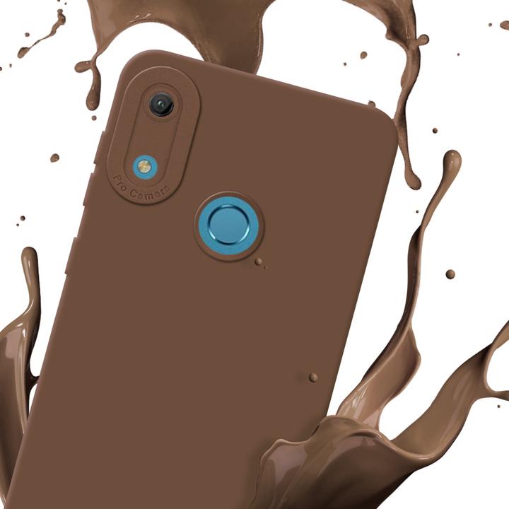 Image du produit Cadorabo Housse pour Huawei Y6 2019 en TPU fluide style LM162 (Huawei Y6 (2019))