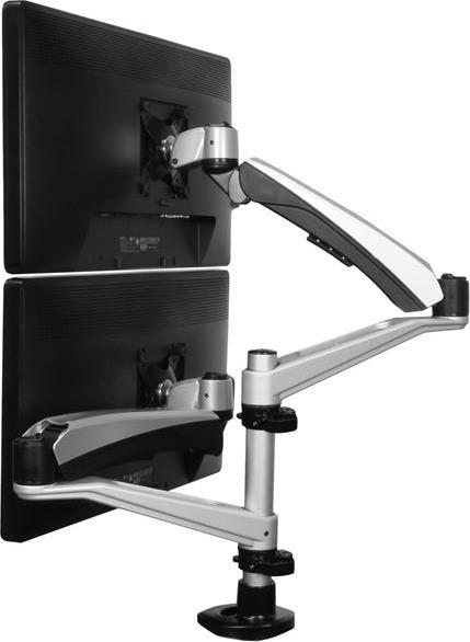 Actual product image StarTech Dual Monitor Mount - Stackable (Table, 30")