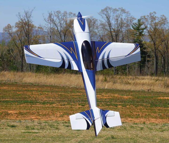 Produktbild Extremeflight-RC extra ng 60" blau / weiss arf