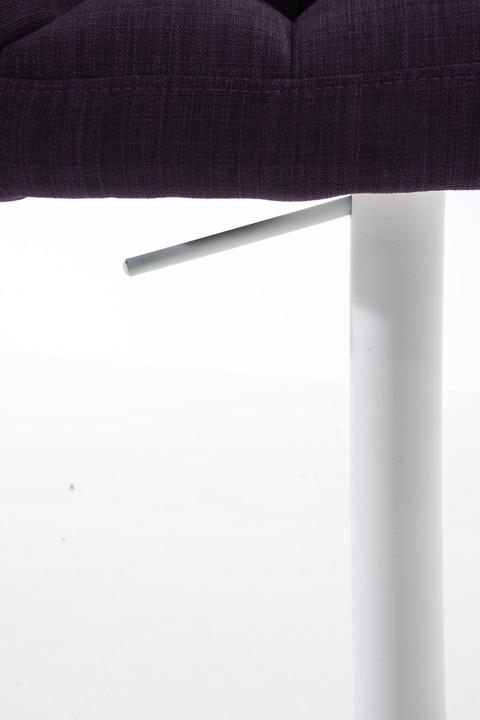 Actual product image CLP Bar Stool Damaso W Fabric, Purple