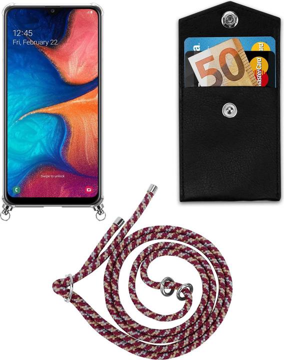 Produktbild Cadorabo TPU Handy Kette SILBER Cover