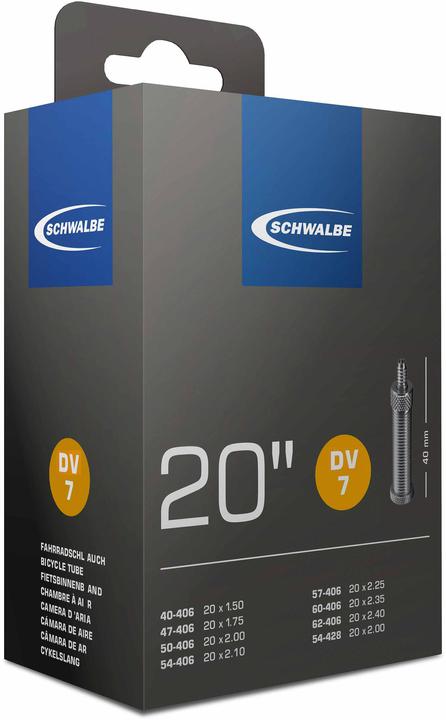 Schwalbe Slang 20-24" DV7 (Dunlop (DV), 20", 40 mm)
