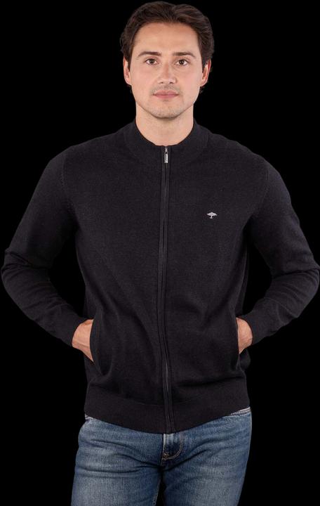 Produktbild Fynch-Hatton Cardigan-Zip Sweater charcoal (3XL)