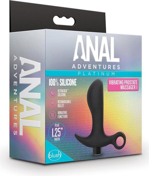Immagine prodotto Blush Massaggiatore prostatico vibrante di platino delle avventure anali 01