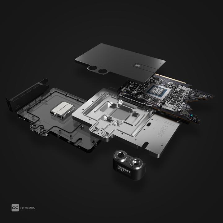 Produktbild Alphacool Core Geforce RTX 4090 Founders Edition mit Backplate