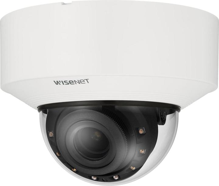 Actual product image Hanwha 6MP AI IR Dome Camera (3328 x 1872 Pixels)