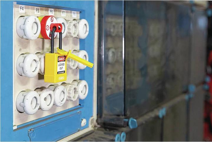 Image du produit Abus Verrouillage de porte-fusible 1 serrure ABS